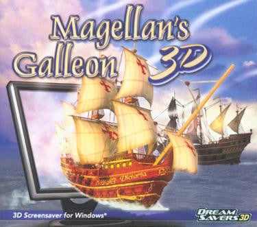 Magellan"s Galleon 3D Screensaver