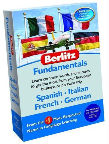 Berlitz Fundamentals (Learn Spanish, Italian, French, German)