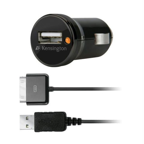 Kensington 1AMP PowerBolt Car Charger for iPod-iPhone