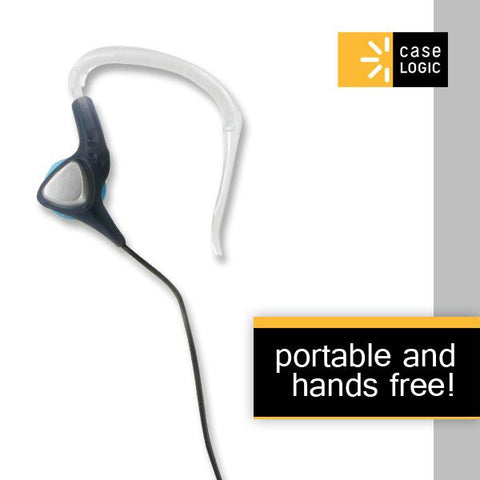 Case Logic CLHD-U Universal Hands Free Over-the-Ear Wired Headset - 2.5mm Plug