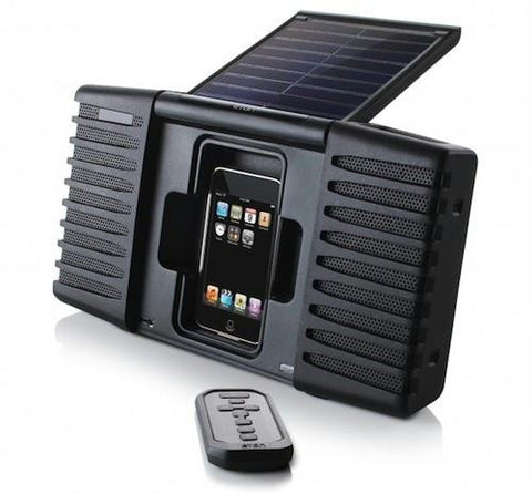 Etn Soulra Solar Powered Sound System for iPod & iPhone