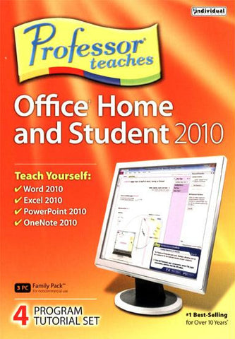 Professor Teaches Office Home and Student 2010