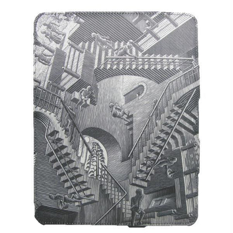 M.C. Escher Relativity Premium iPad 2 Fabric Wrapped Case