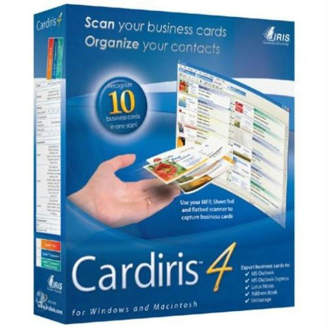 I.R.I.S Cardiris Pro 4 - Card Scanning Solution