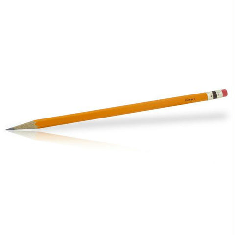 Integra #2 Premium Wood Case Pencils Yellow (12 Pack)