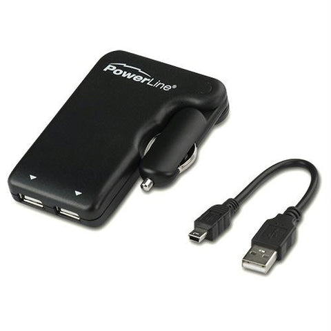 PowerLine AC-DC Dual Port USB Power Adapter