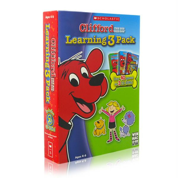 Clifford the Big Red Dog - Learning 3 Pack