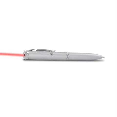 Executive Laser Pointer Pen with Shiny Chrome Accents
