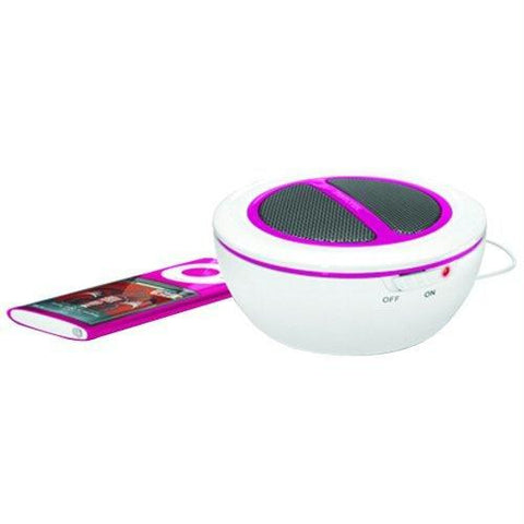 Memorex Multi-Directional Portable Speaker System (Pink) - ML100