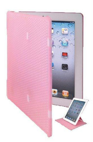 Keydex Slim-Fit Genius Cover for iPad with Rotating Stand - Pink
