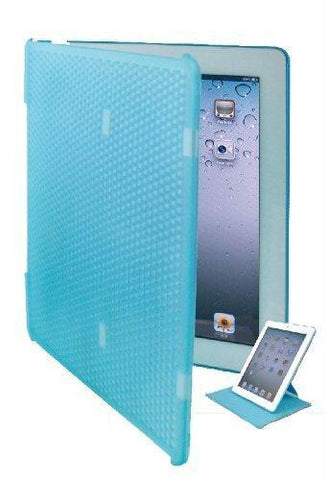 Keydex Slim-Fit Genius Cover for iPad with Rotating Stand - Blue