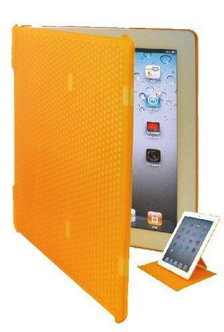 Keydex Slim-Fit Genius Cover for iPad with Rotating Stand - Orange