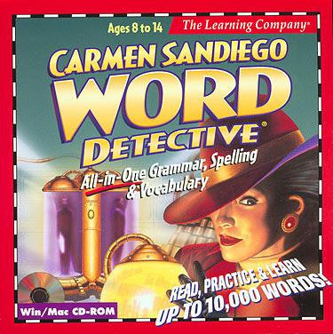 Carmen Sandiego Word Detective for Windows-Mac