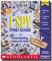 Scholastic I Spy - Spooky Mansion CD for Windows-Mac