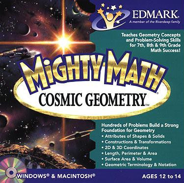 Mighty Math Cosmic Geometry for Windows and Mac
