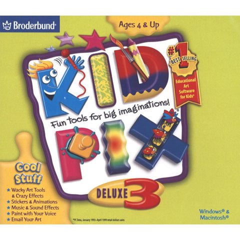 Kid Pix Deluxe 3 for Windows and Mac