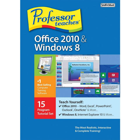 Professor Teaches Office 2010 and Windows 8