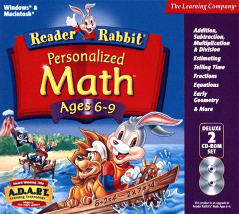 Reader Rabbit Personalized Math 6-9 Deluxe