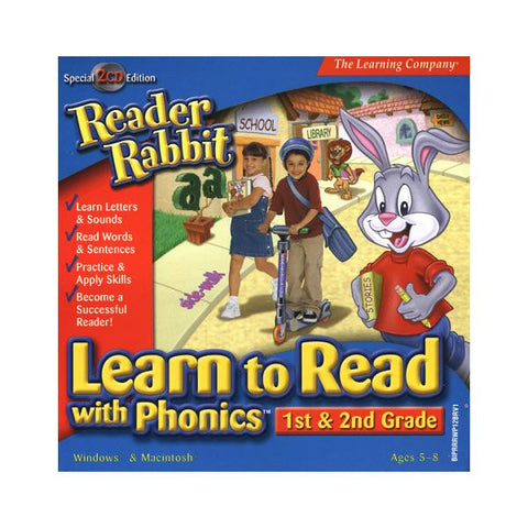 Reader Rabbit Learn to Read with Phonics! 1st & 2nd Grade