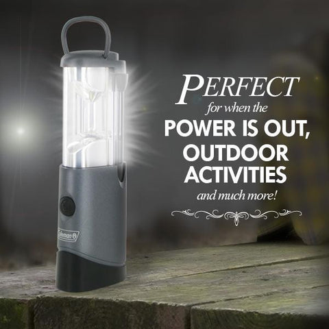 Like New Coleman CREE MicroPacker LED Weather Resistant Lantern