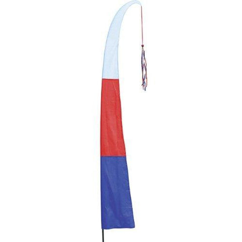 Collapsible Garden Party Freedom Flag, Red-White-Blue