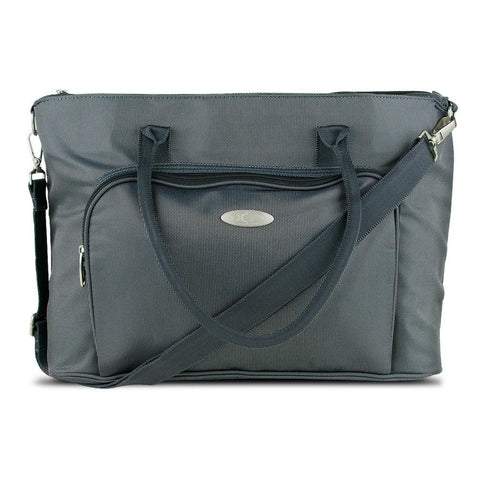 Professional Ladies Laptop Tote for 15.4 Laptops, Gray
