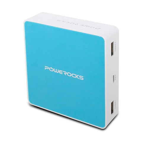 POWEROCKS Super Stone 2 12000mAh Extended Battery Portable Charger, Blue