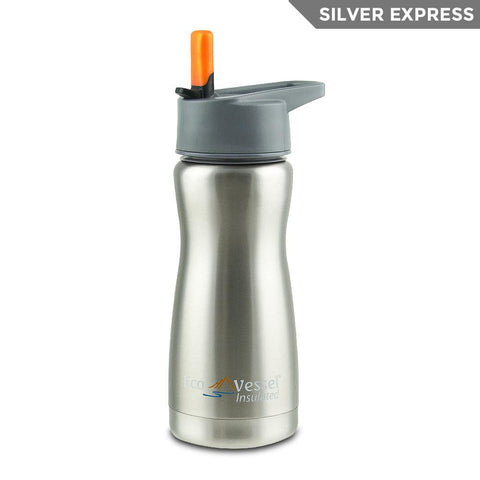Frost Kids 13oz Stainless Steel Insulated Water Bottle with Straw Top