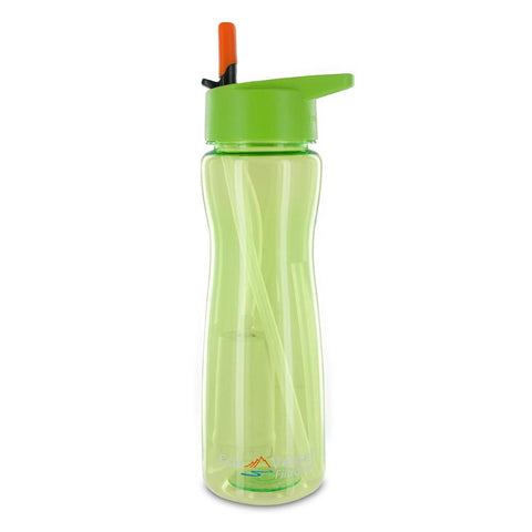 Aqua Vessel Ultra Lite Tritan 25oz Filtration Bottle - 100 Gallon Filter, Green