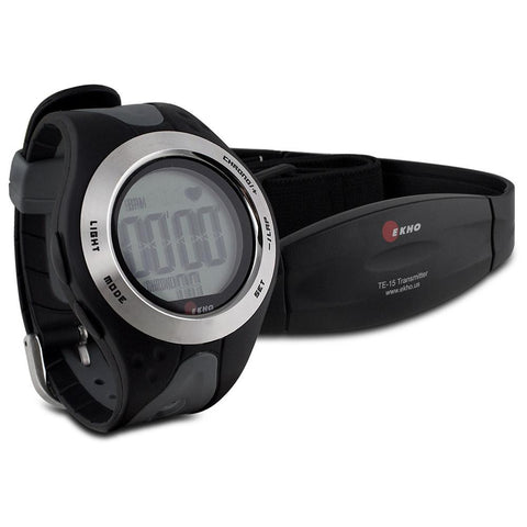 EKHO FiT 8 Heart Rate Monitor & Watch with Chest Strap