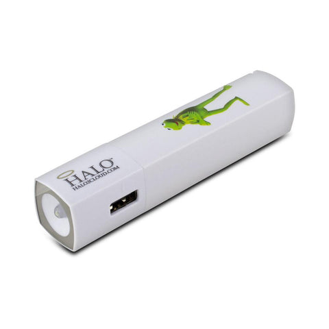Halo Kermit Pocket Power Starlight 3000mAh Power Bank with Flash Light