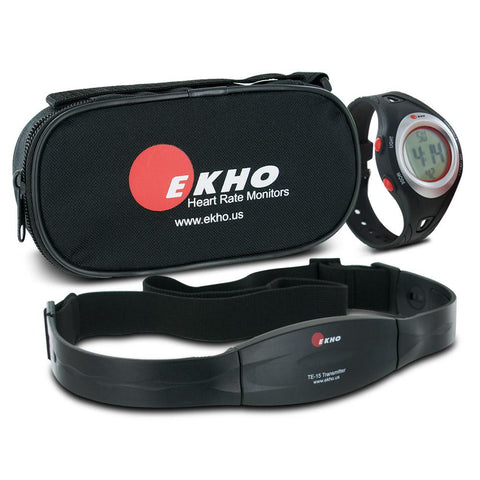 EKHO FiT 9 Women"s Heart Rate Monitor & Watch with Chest Strap