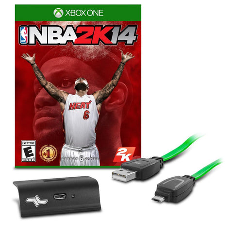 NBA 2K14 Play N Charge Kit Game Bundle for Xbox One