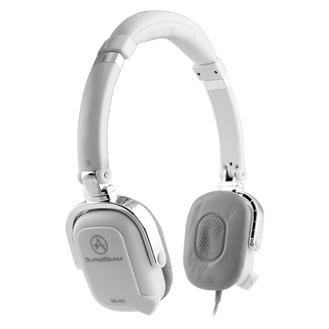 Andrea 3D Surround Sound SuperBeam On-Ear Headphones (White)