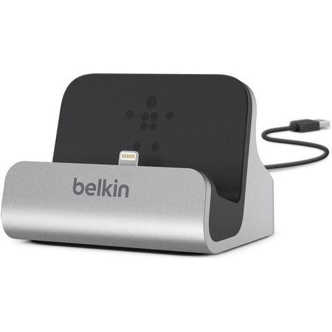Belkin Charge and Sync Dock Lightning Cable Connector (Silver)