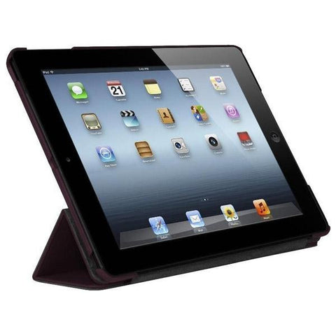 Refurbished Targus Triad THD03803US Carrying Case for 9.7 iPad Air - Black Cherry, Purple