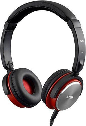 TDK ST460s Smartphone On-The-Ear Headphones - Black