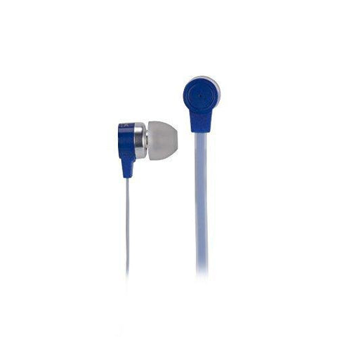 TDK SP400 Glow in the Dark Earbuds In-Ear Headphones - Blue