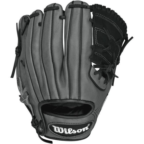 Wilson 6-4-3 X2 Leather 11 Pedroia Fit Infield Baseball Glove,  Black & Coal