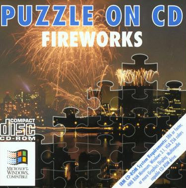 Puzzle On CD: Fireworks for Windows PC