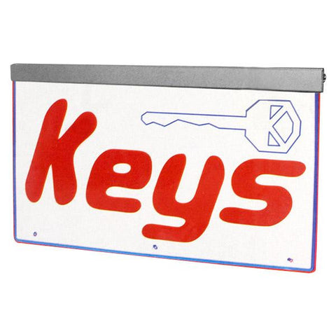 Actiontek Acrylic LED Sign - Keys