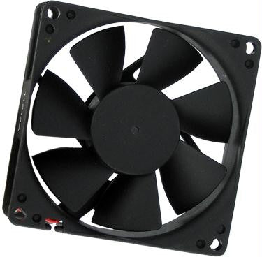 Case Fan 3x3 to Power Supply with Pass-Thru Connector