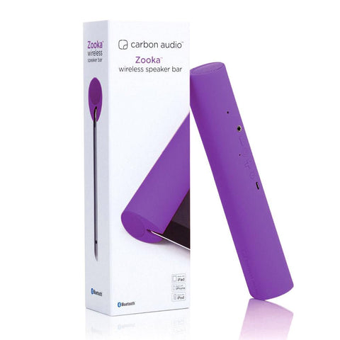 Zooka Wireless Speaker for iPad and Bluetooth Devices (Purple)
