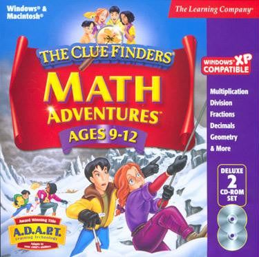 Cluefinders Math Adventures Ages 9-12 Deluxe