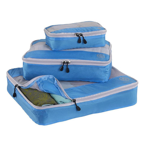 Uncharted Ultra-Lite Packing Cube 3 Piece Set, Electric Blue