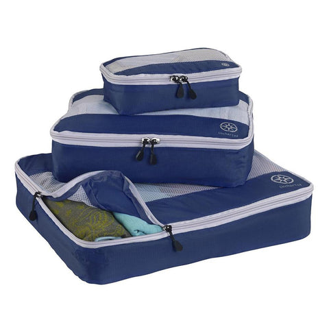 Uncharted Ultra-Lite Packing Cube 3 Piece Set, Navy