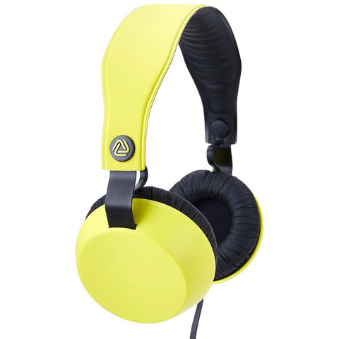 Coloud The Boom Stereo Headset w- In-Line Mic and Remote - Yellow-Black