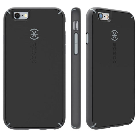 Speck MightyShell iPhone 6-6s Plus Case, Black-Gravel Grey-Slate Grey