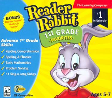 Reader Rabbit 1st Grade Favorites with Reader Rabbit Math
