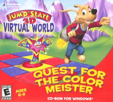 JumpStart 3D Virtual World - Quest For The Color Meister